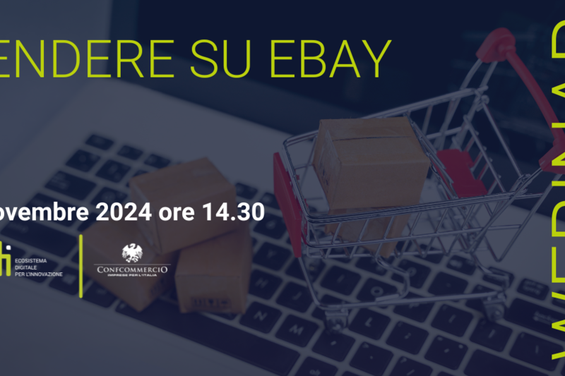 VENDERE SU EBAY: CON EDI UN WEBINAR GRATUITO