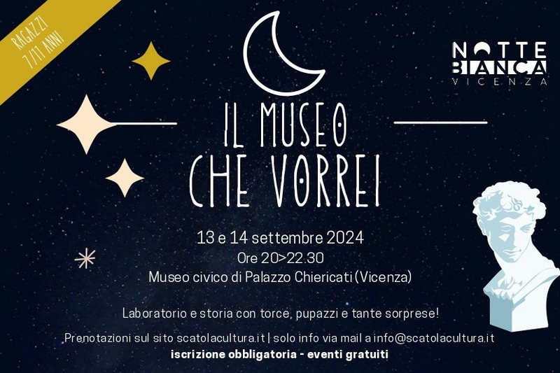 LA NOTTE BIANCA DEI BAMBINI A PALAZZO CHIERICATI