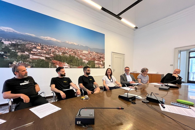 Un'immagine della presentazione dell'iniziativa Un'immagine della presentazione dell'iniziativa