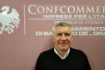 Il Presidente di Confcommercio  Bassano Paolo Lunardi