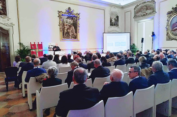 Un'immagine del convegno sull'ingrosso organizzato a Bologna
