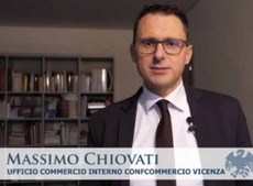 Massimo Chiovati dell'Ufficio Commercio Interno di Confcommercio Vicenza